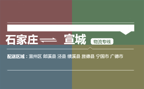 石家庄到宣城物流专线